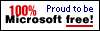 100 % Microsoft free